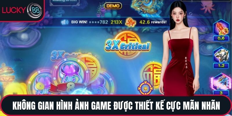 Không gian hình ảnh game được thiết kế cực mãn nhãn